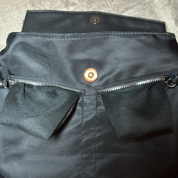 Botkier New York Mini Backpack with Faux Leather flap and Nylon - Picture 9 of 10